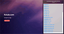Desktop Screenshot of kolab.com
